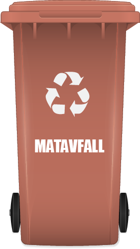 Avfallsbeholder for organisk avfall