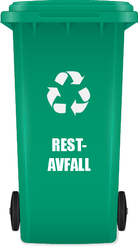 Avfallsbeholder for restavfall