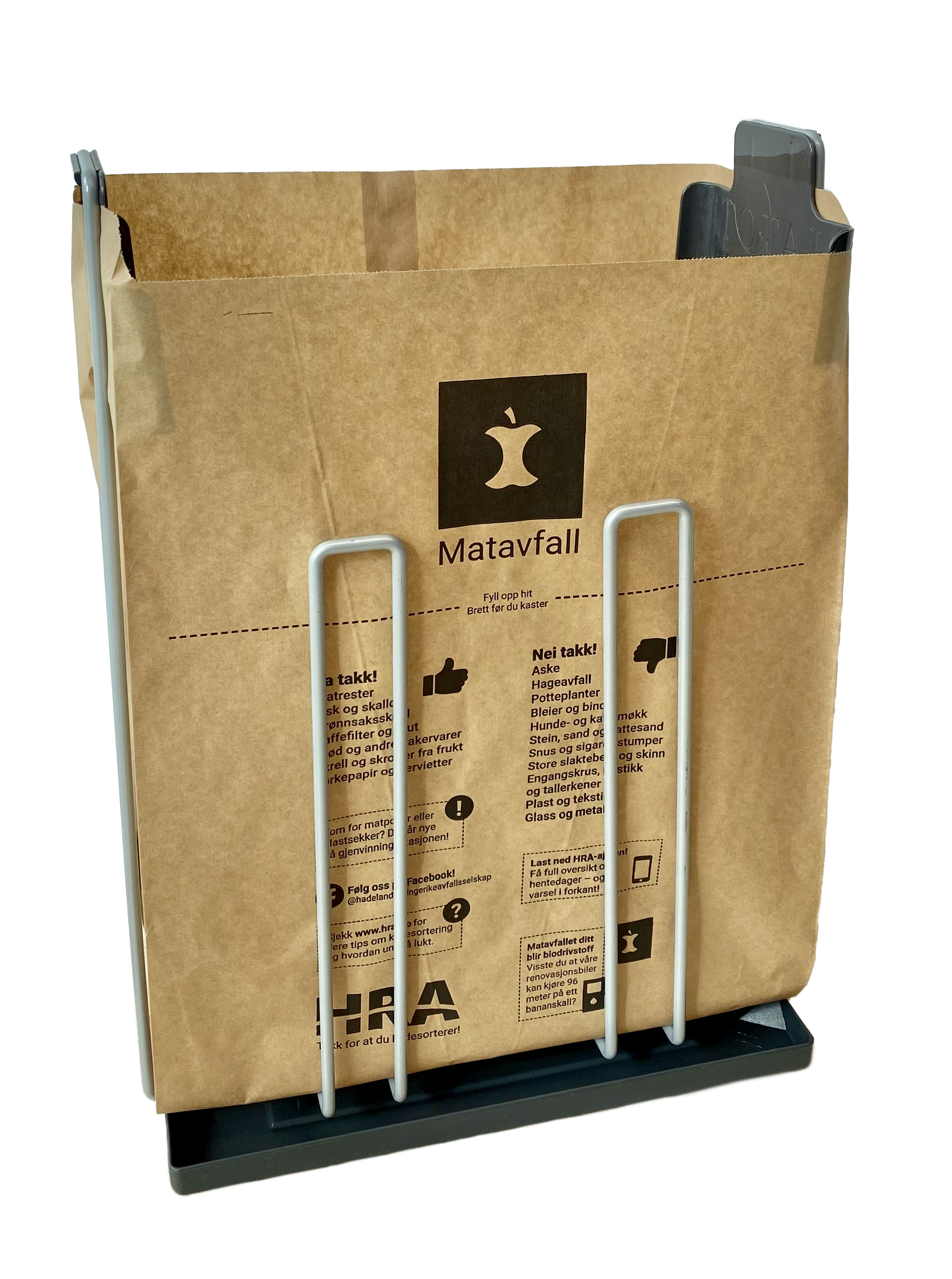 Matavfallspose i stativ Matavfallspose i stativ